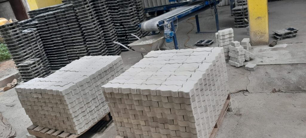 fabricação de pavers de concreto