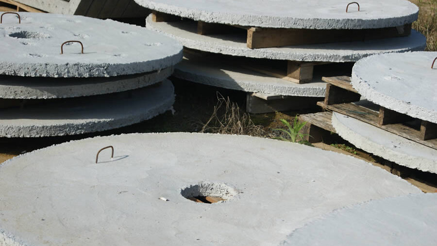 tampa de concreto para fossa, sumidouro, etc